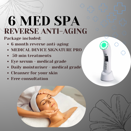 6 reverse anti aging + medical devices + medical grade basic